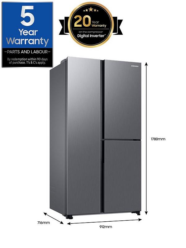 Samsung RH69DG893ES9EU American Style Fridge Freezer with Beverage Centre™ - Silver - Image 7